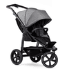 tfk carro de bebé deportivo Mono 2 con cámara de aire juego de ruedas premium grey