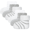 Ewers Calcetines de bebé 6-pack rayas/uni 