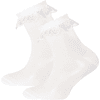 Ewers Babysokker Twin Pack Lace White