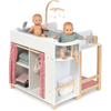 MUSTERKIND ® Play Center per bambole "Viola" bianco/naturale/rosa antico