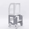 Family-SCL Learning Tower Trolley blanco/gris