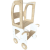 Family-SCL Leertoren Trolley wit/natuur