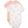 Sanetta Body pack double girafe off white / rose 