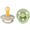 BIBS® Schnuller Colour Sand/Pistachio 6-18 Monate, 2 Stk.