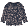 s. Olive r Camisa de manga larga Floral navy