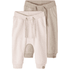 name it Lot de 2 pantalons sweat Nbntakki Rose Smoke