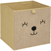 atmosphera Bac de rangement enfant animal jute