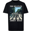 F4NT4STIC T-Shirt The Beatles Band Abbey Road schwarz