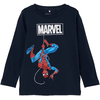 name it T-shirt à manches longues Spider man Nmmnazir Dark Sapphire