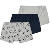 name it Boxershorts 3er Pack Grey Melange