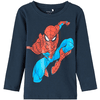 name it Langærmet skjorte Spider man Nmmoktav Dark Sapphire