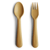 mushie Fork & Spoon, Mustard