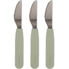 Filibabba Couteau enfant silicone vert lot de 3
