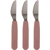 Filibabba Silikon Messer 3er-Pack - Rose