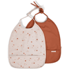 Filibabba  Pack de 2 baberos - Castañas