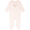 Steiff Romper s dlouhými rukávy silver pink