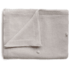 mushie Koc dzianinowy Textured Off white 80 x 100 cm