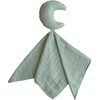 mushie Coperta di coccole in mussola Moon Roman Green 