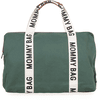 CHILDHOME Mommy Bag Signature Canvas groen