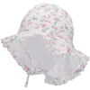 Sterntaler Sluneční klobouk Květiny bílé