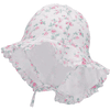 Sterntaler Solhat blomster hvid