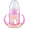 NUK Bottiglia per bere First Choice Night , rosa 150ml