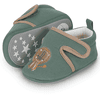 Sterntaler Baby-Krabbelschuh Löwe dunkelgrün 