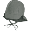 Sterntaler Gorra de visera con protección para el cuello verde oscuro 