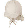 Sterntaler Cappello a punta con protezione del collo beige