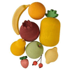 Montessori® Holzspielzeug Fruits Set Mehrfarbig