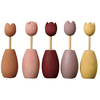 Montessori® Holzspielzeug Tulips Lernspielzeug Mehrfarbig