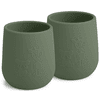 nuuroo Tasse enfant Abel silicone Dusty Green 145 ml lot de 2