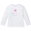 Schnullireich Baby Shirt (Langarm) mit Namen Weiß – Little Princess Weiß