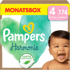 Pampers Couches Harmonie taille 4 9-14 kg pack mensuel 1x174 pièces