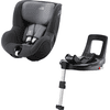 Britax Römer Kindersitz Dualfix 3 i-Size Midnight Grey inklusive Flex Base 5Z