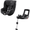 Britax Römer Seggiolino auto Reboarder Dualfix 3 i-Size Fossil Grey Green Sense, incl. Base Flex 5Z