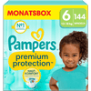 Pampers Premium Protection , størrelse 6 Extra Large , 13kg+, månedlig kasse (1x 144 bleer)