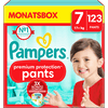 Pampers Premium Protection Pants, talla 7, 17kg+, caja mensual (1x 123 pañales)