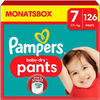 Pampers Baby-Dry Pants, maat 7 Extra Large , 17kg+, maandbox (1 x 126 luiers)