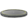 EXIT Silhouette Sportvloertrampoline ø 427 cm, zwart