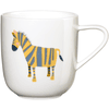 ASA Selection Tasse enfant poignées zèbre Zoe porcelaine blanc brillant 0,25 l