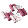KOALA BABY CARE  ® Měkká mušelínová utěrka Touch 30 x 30 cm 6 balení - fialová