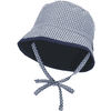 Sterntaler Odwracalny kapelusz rybacki w kratkę Vichy marine 