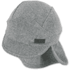 Sterntaler Peaked Cap med nackskydd Frotte grå rökgrå