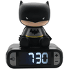 LEXIBOOK Batman vekkerklokke med 3D nattlysfigur