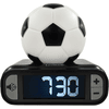 LEXIBOOK Despertador de fútbol con figura de luz nocturna en 3D 