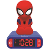 LEXIBOOK Spider -Man vekkerklokke med 3D nattlysfigur