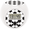 LEXIBOOK Reloj despertador con proyección de fútbol 