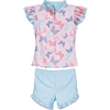 Playshoes Maillot de bain enfant 2 pièces anti-UV papillons