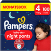 Pampers Baby-Dry Pants Night, Gr. 4 Maxi, 9-15kg, Monatsbox (1 x 180 Pants)